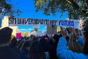 Histórica marcha universitaria