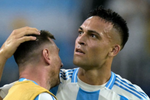lautaro y messi
