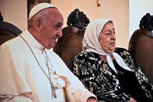 Papa Francisco y Hebe de Bonafini