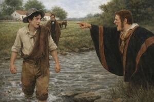 Rosas y Mitre (imagen realizada con IA)