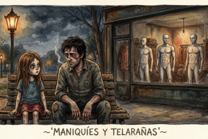 Maniquíes y telarañas