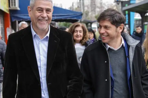 Jorge Ferraresi y Axel Kicillof