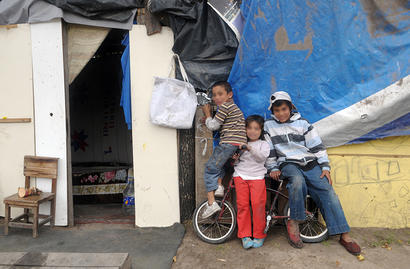 Pobreza del 60% en niños y adolescentes