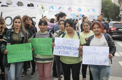 Movilización Cartoneros "no somos basura"