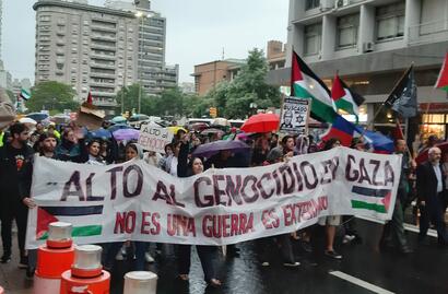 Uruguay se solidariza con Palestina