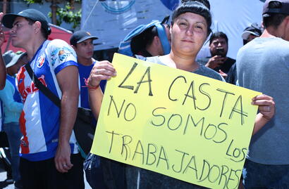 Paro General_Casta,trabajadores_Walter Velazquez