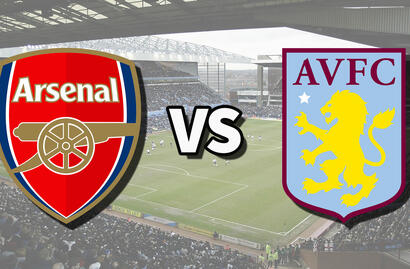 Arsenal versus Aston Villa