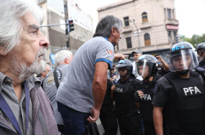 Represión a jubilados (12.03.2025)-Violencia Institucional_Noelia Guevara