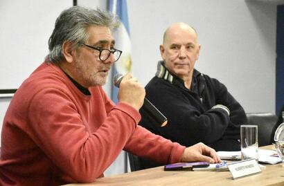 Fabio Basteiro y Roberto Reinoso
