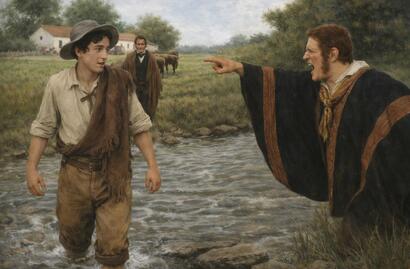 Rosas y Mitre (imagen realizada con IA)