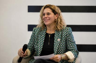 Florencia Lizaraso en panel.