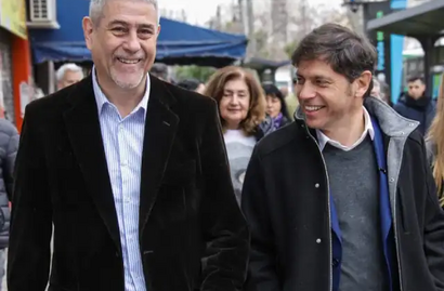Jorge Ferraresi y Axel Kicillof