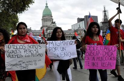 Discriminación a migrantes en Argentina