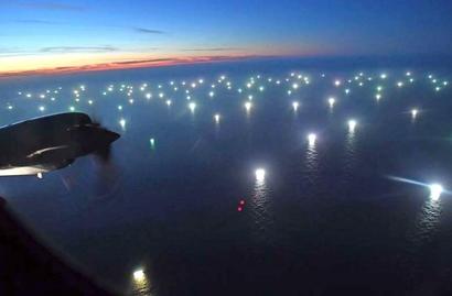 Pesca ilegal en el mar argentino