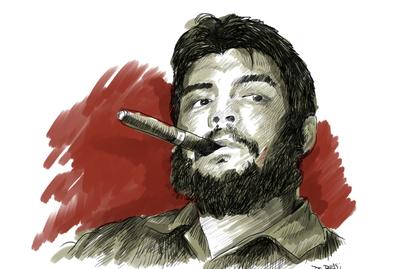 Ilustración del Che Guevara de Matías de Brasi