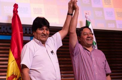 Otros tiempos: cuando Evo y Arce eran aliados