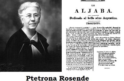 Petrona Rosende, primera mujer periodista de la Argentina